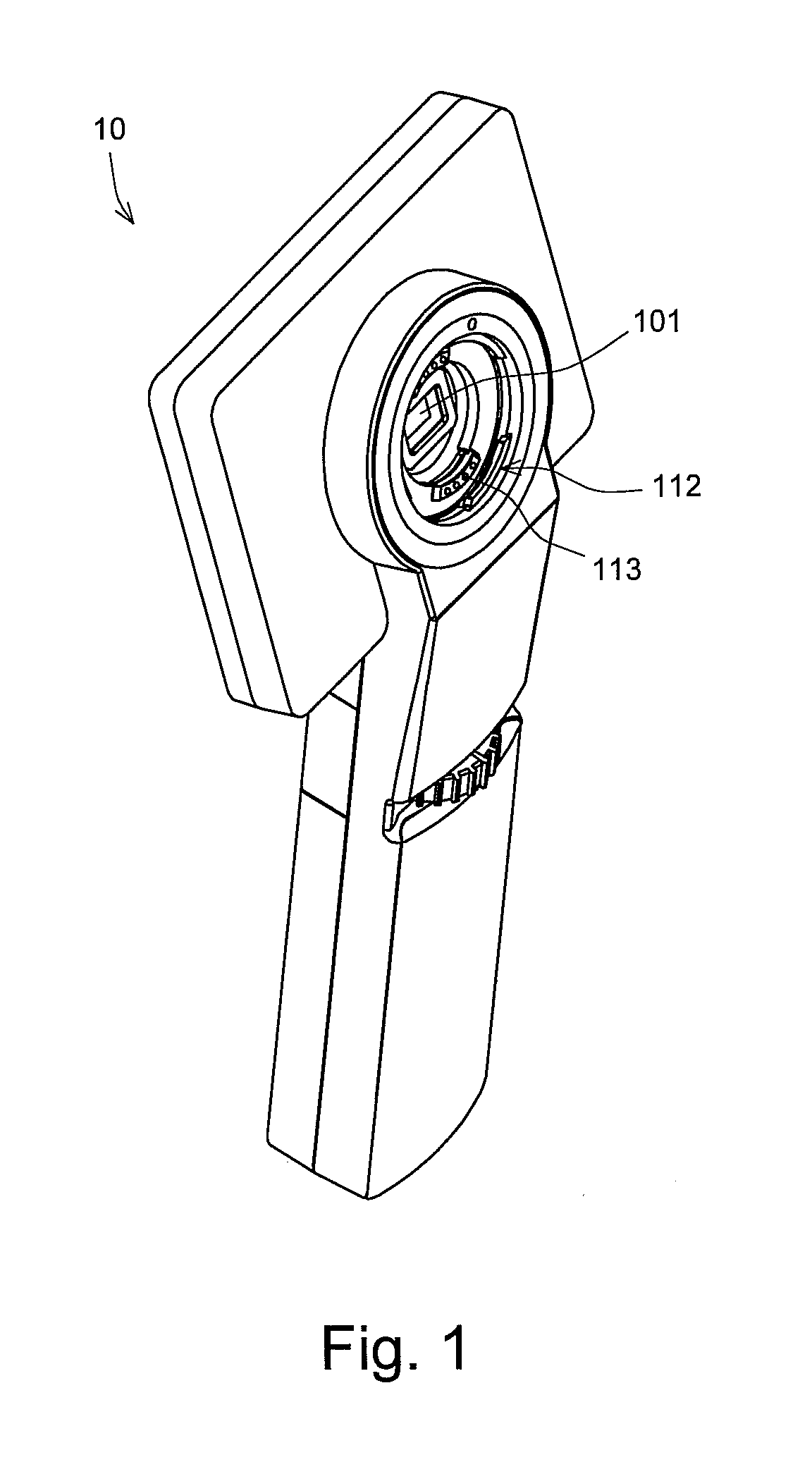 Host, optical lens module and digital diagnostic system including the same