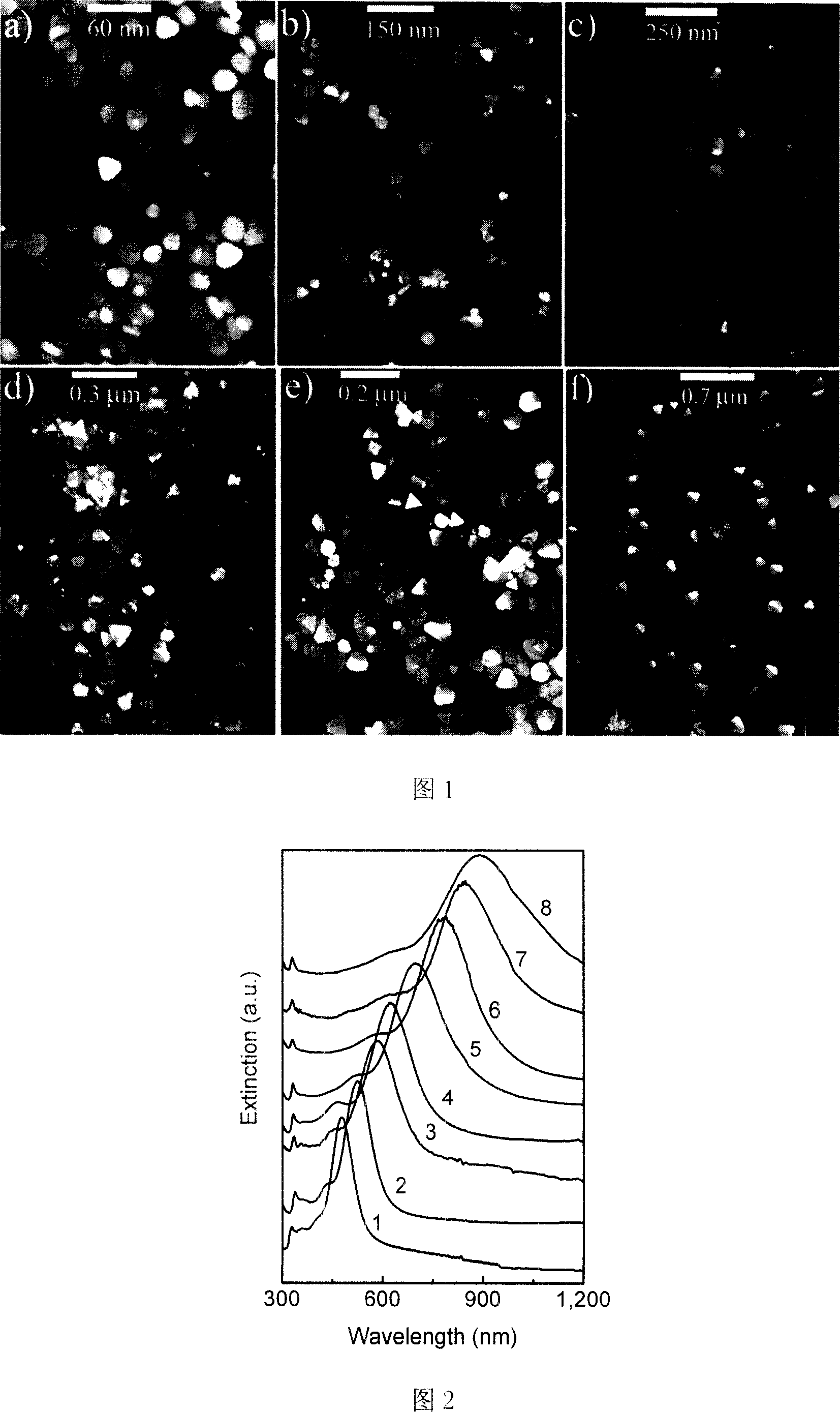 Method for preparing single dispersion triangular nano silver slice