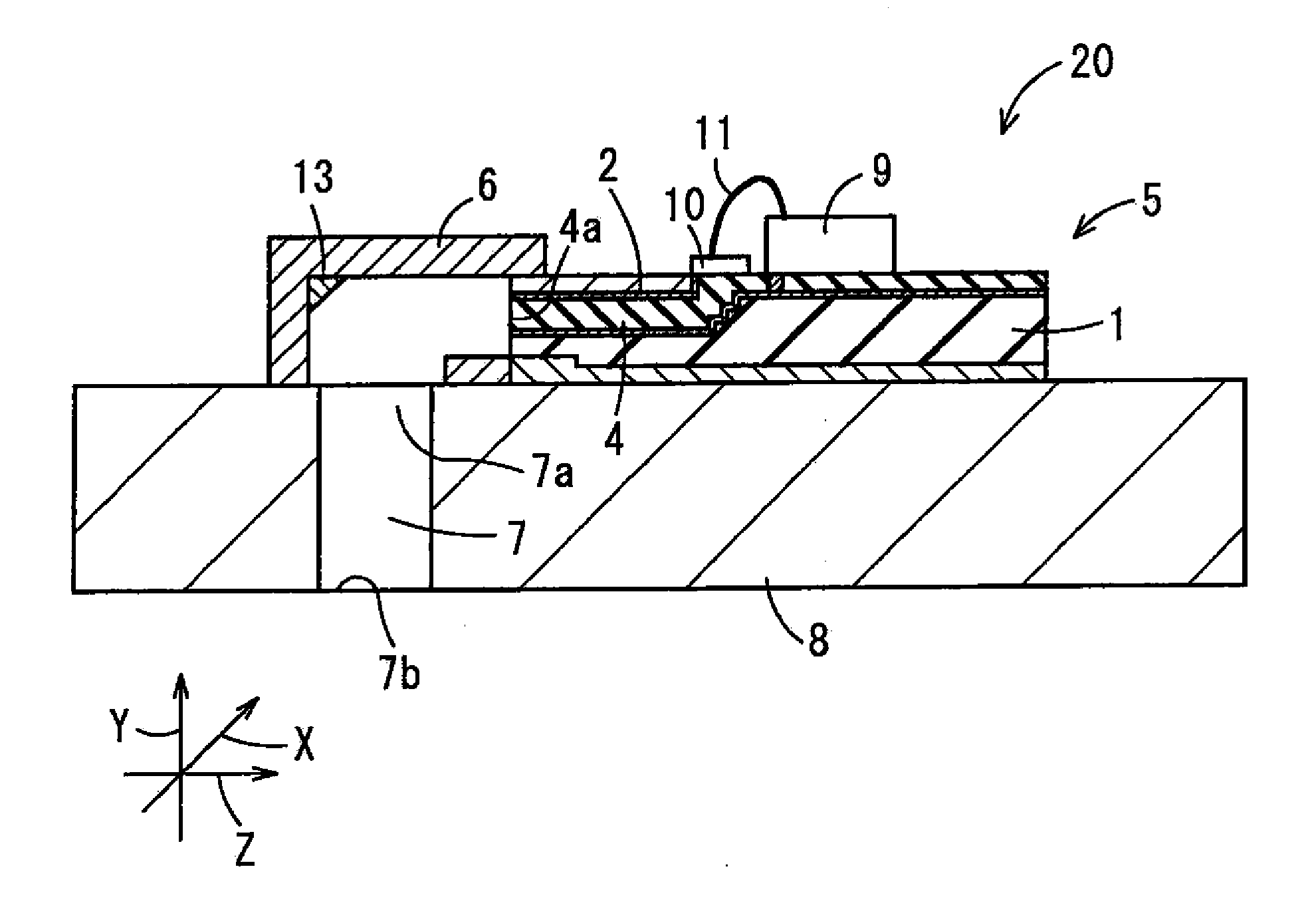 High-Frequency Module and Method of Manufacturing the Same, and Transmitter, Receiver, Transceiver, and Radar Apparatus Comprising the High-Frequency Module