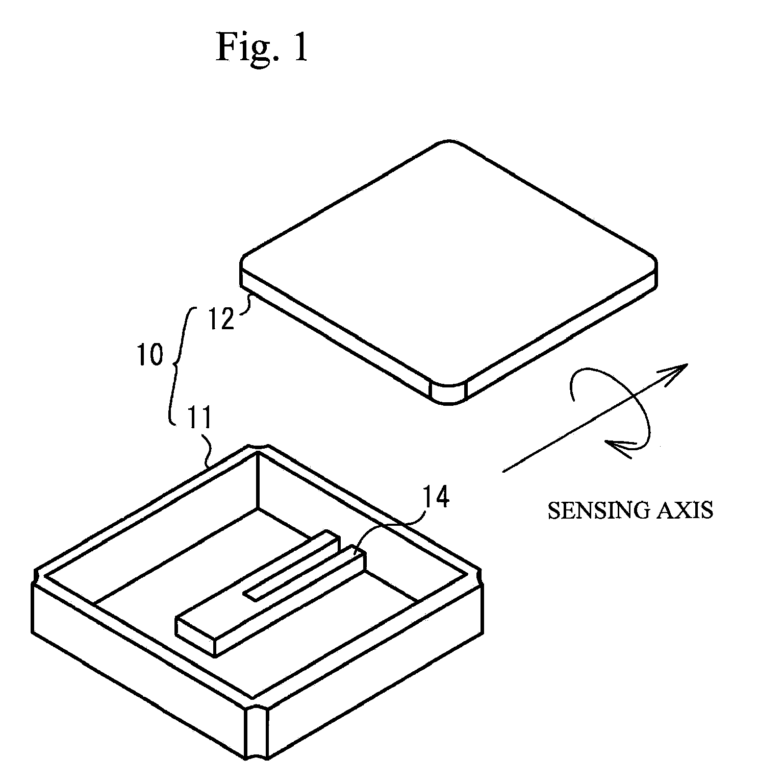 Angular velocity sensor