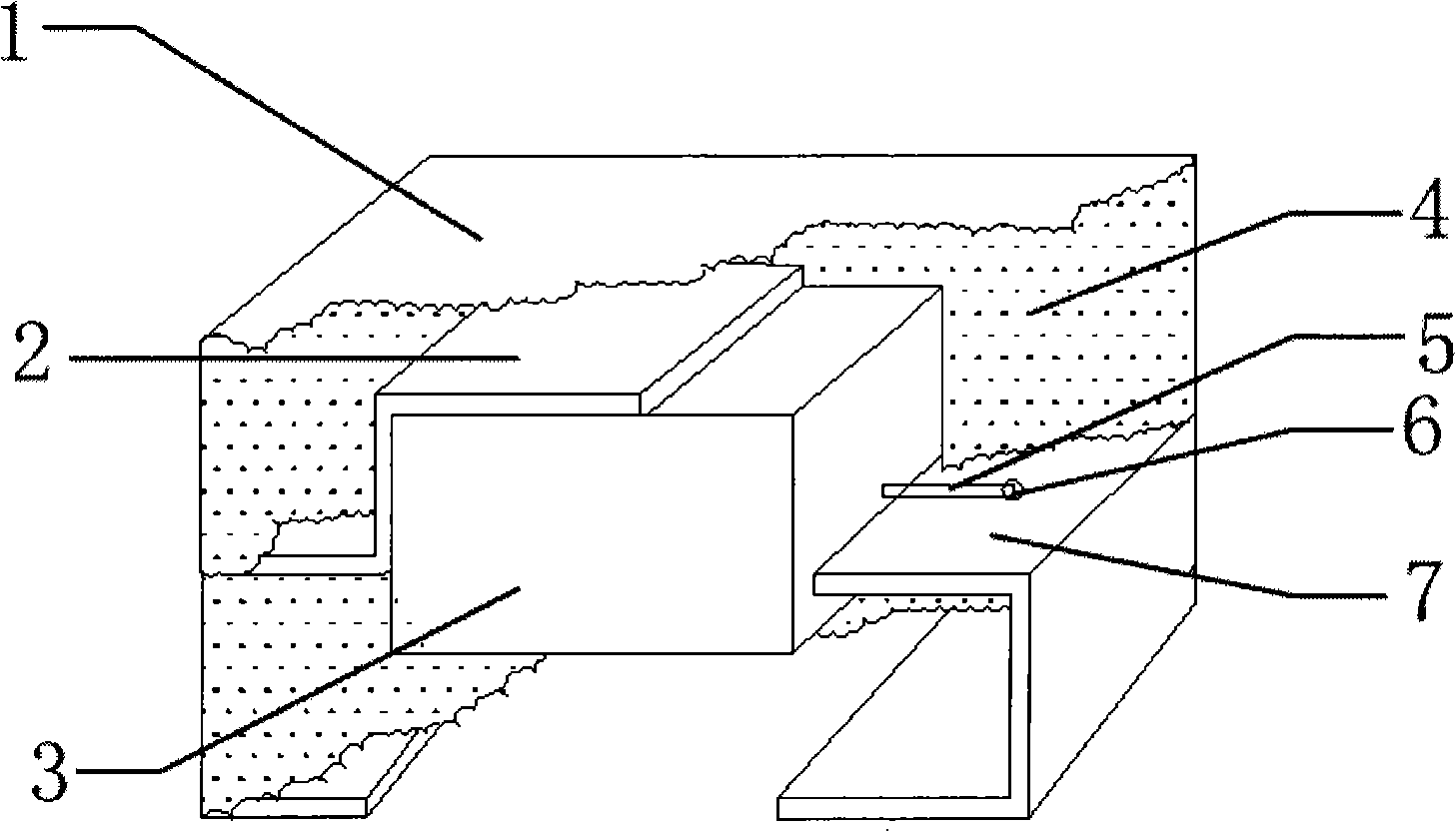 Solid sheet type tantalum electrolyte capacitor and its manufacturing method