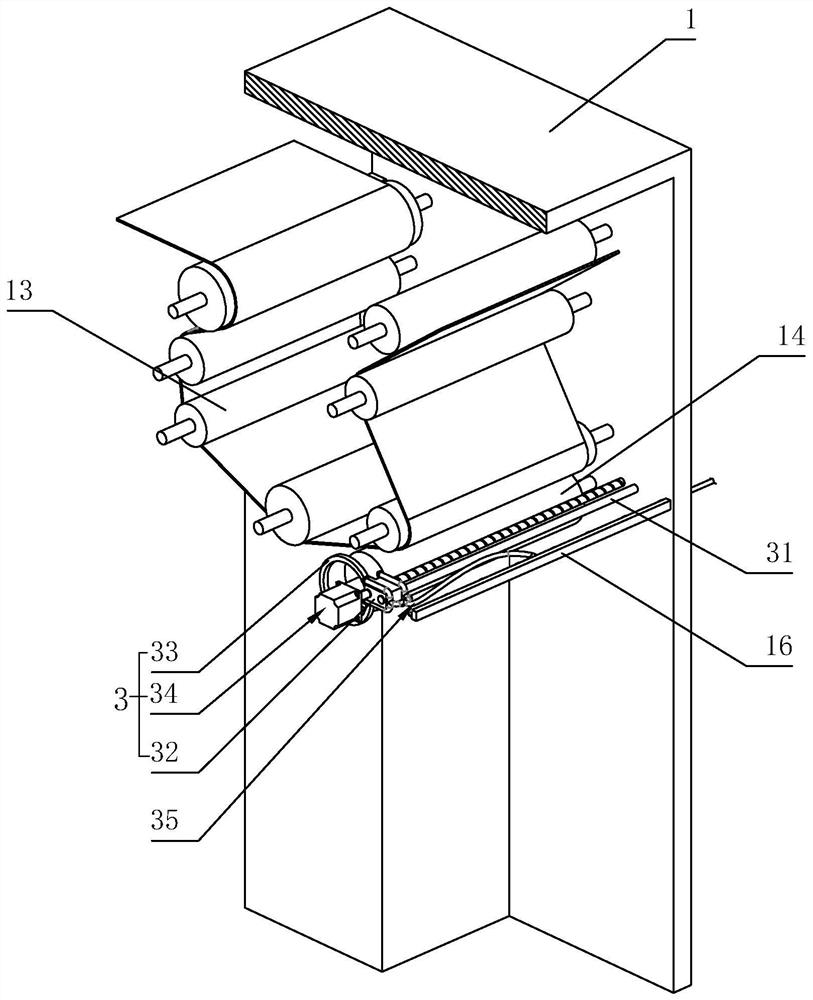 A water-based chromatographic resin anodized aluminum production line and its production process