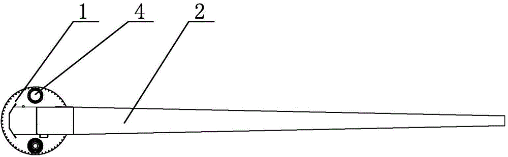 Marine electric cantilever crane