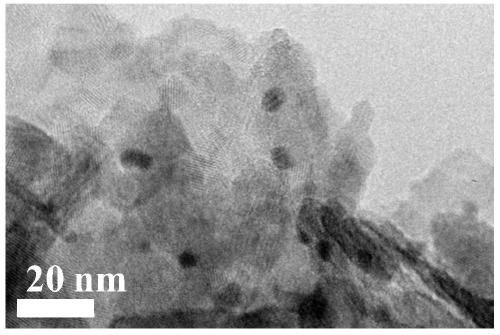 A kind of platinum/titanium dioxide nano flower composite material and its preparation method and application