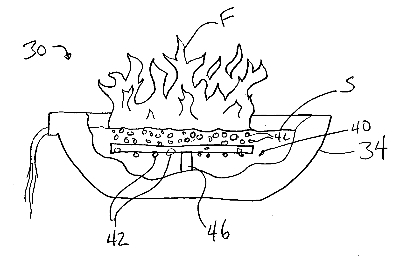 Luminous burner