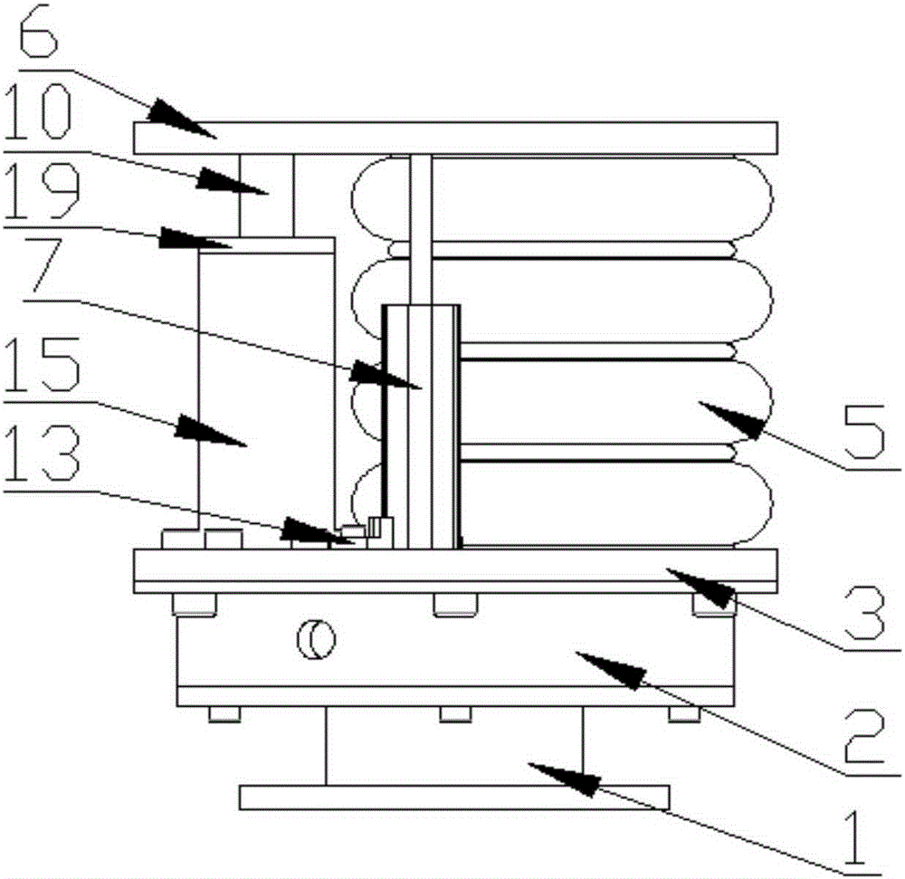 Force-controlled flange for polishing operation of industrial robot and polishing method