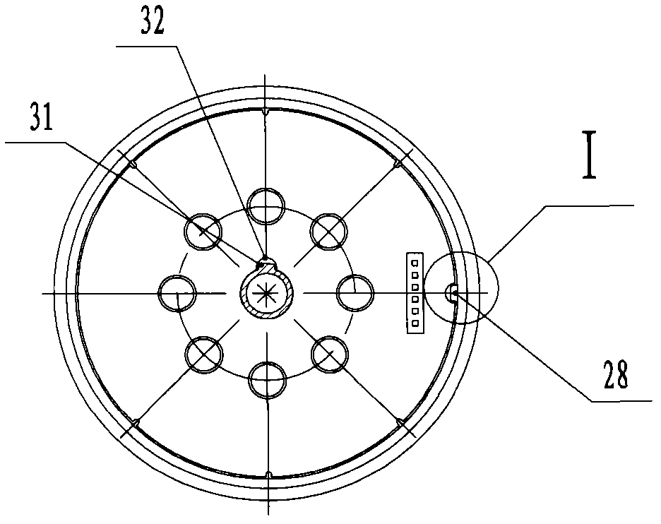 Caution light device for numerical control machine