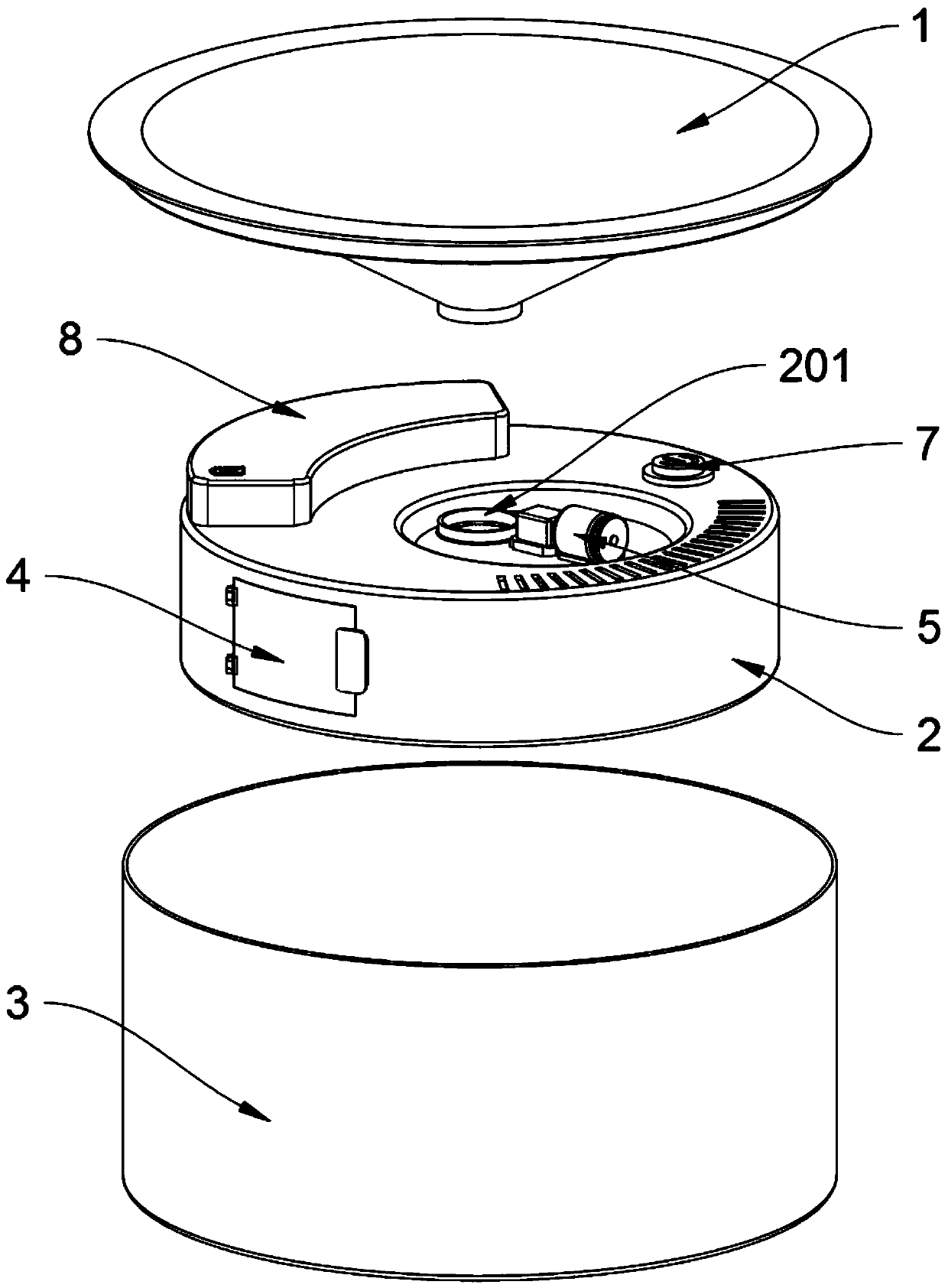 Rotatable insect capturing device