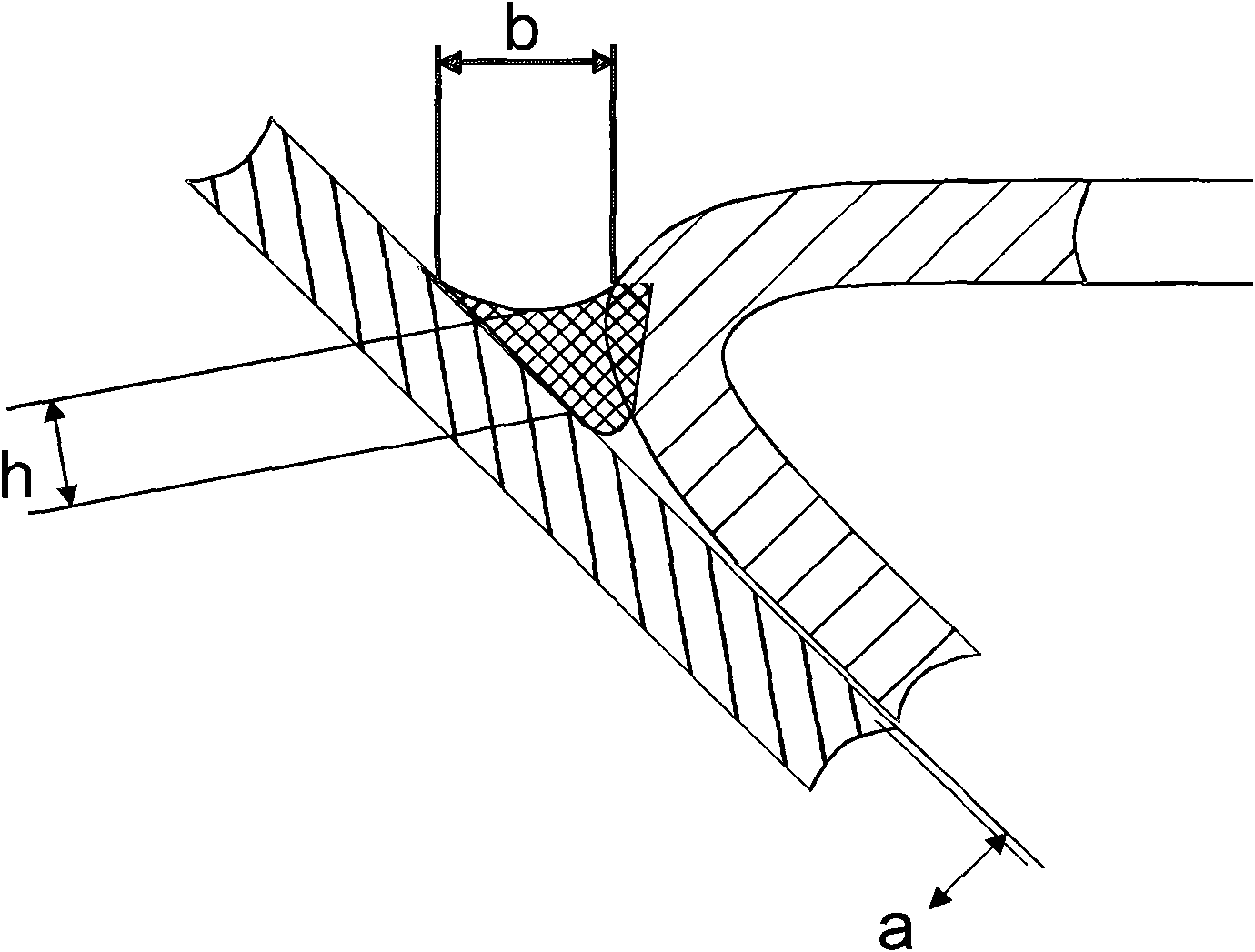 Laser brazing clearance compensation method