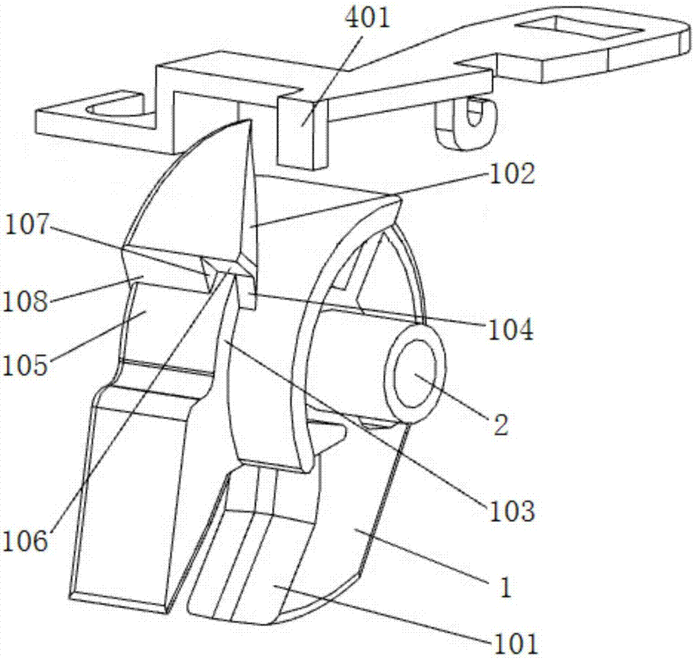 Door lock rotating device and washing machine door lock with same