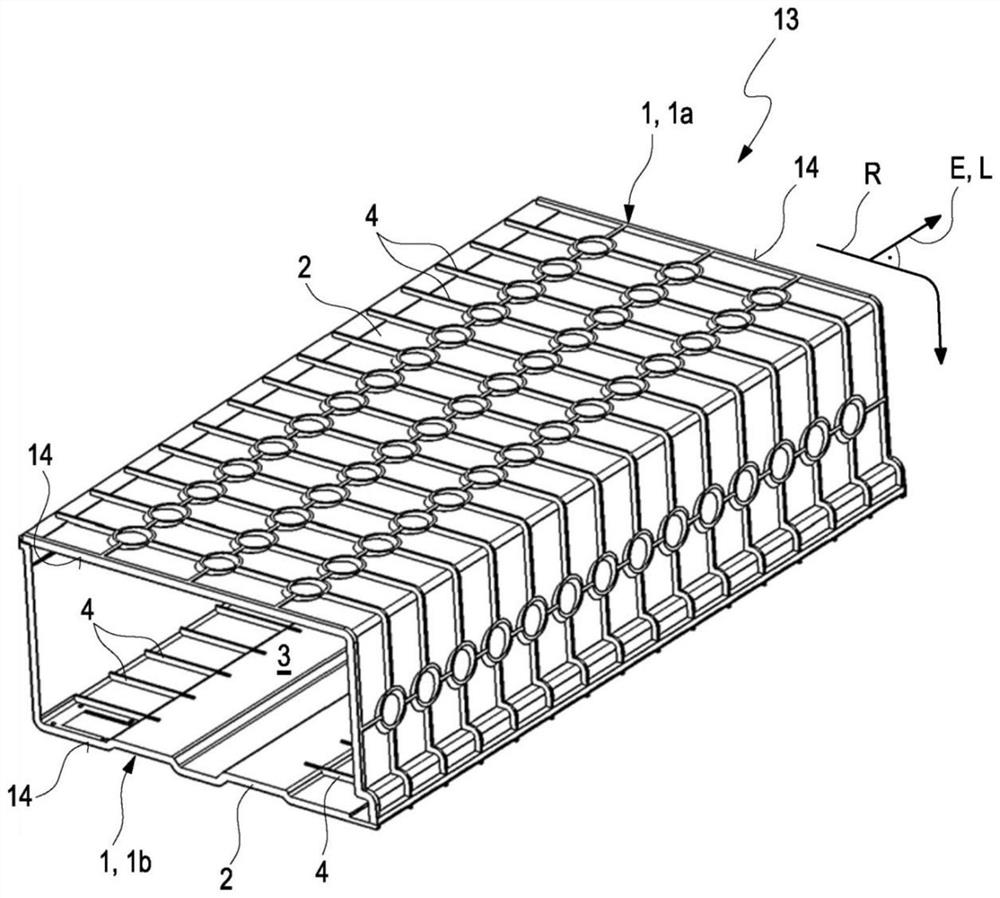 Battery housing and method for producing a battery housing