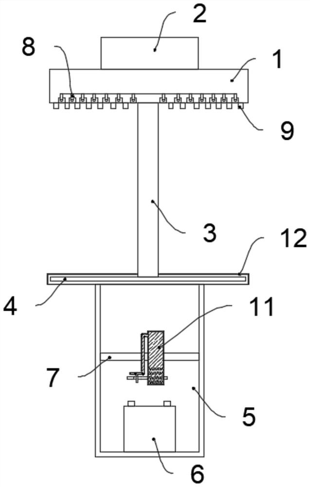 Automatic feeding device for fish pond, and using method of automatic feeding device for fish pond