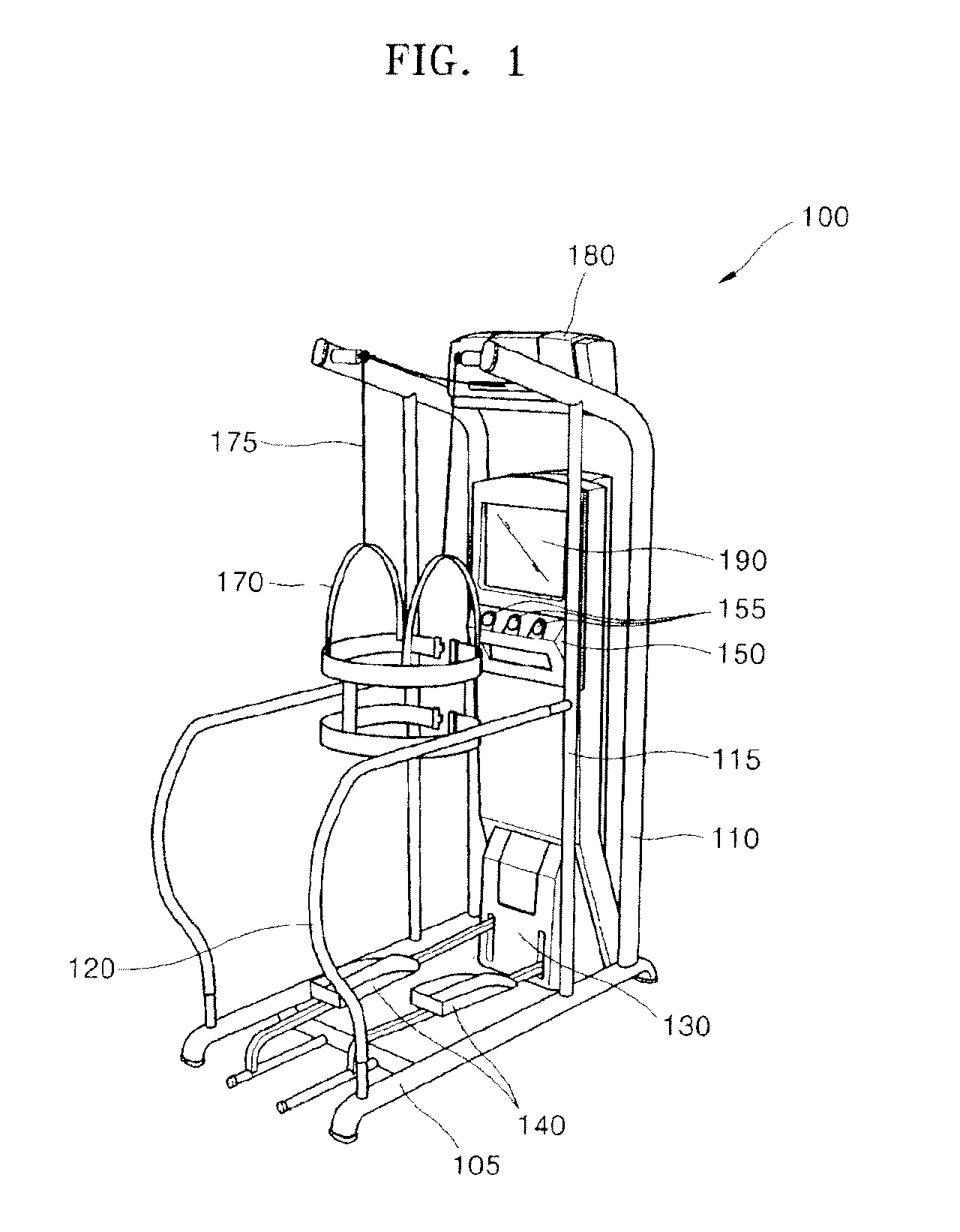 Gait trainer providing exercise prescription