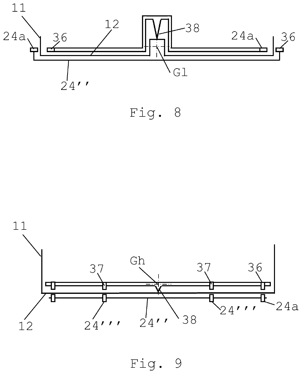 Machine for homogenising a food substance