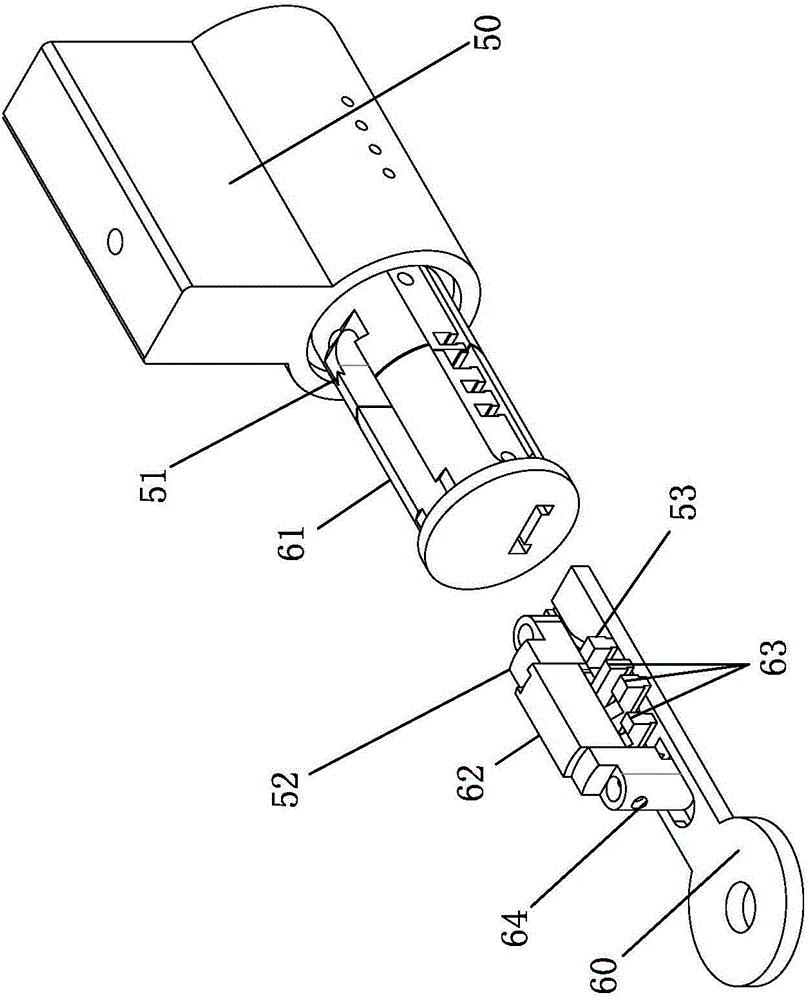 Dual-lock-pin mutual control and decoding method of lockset