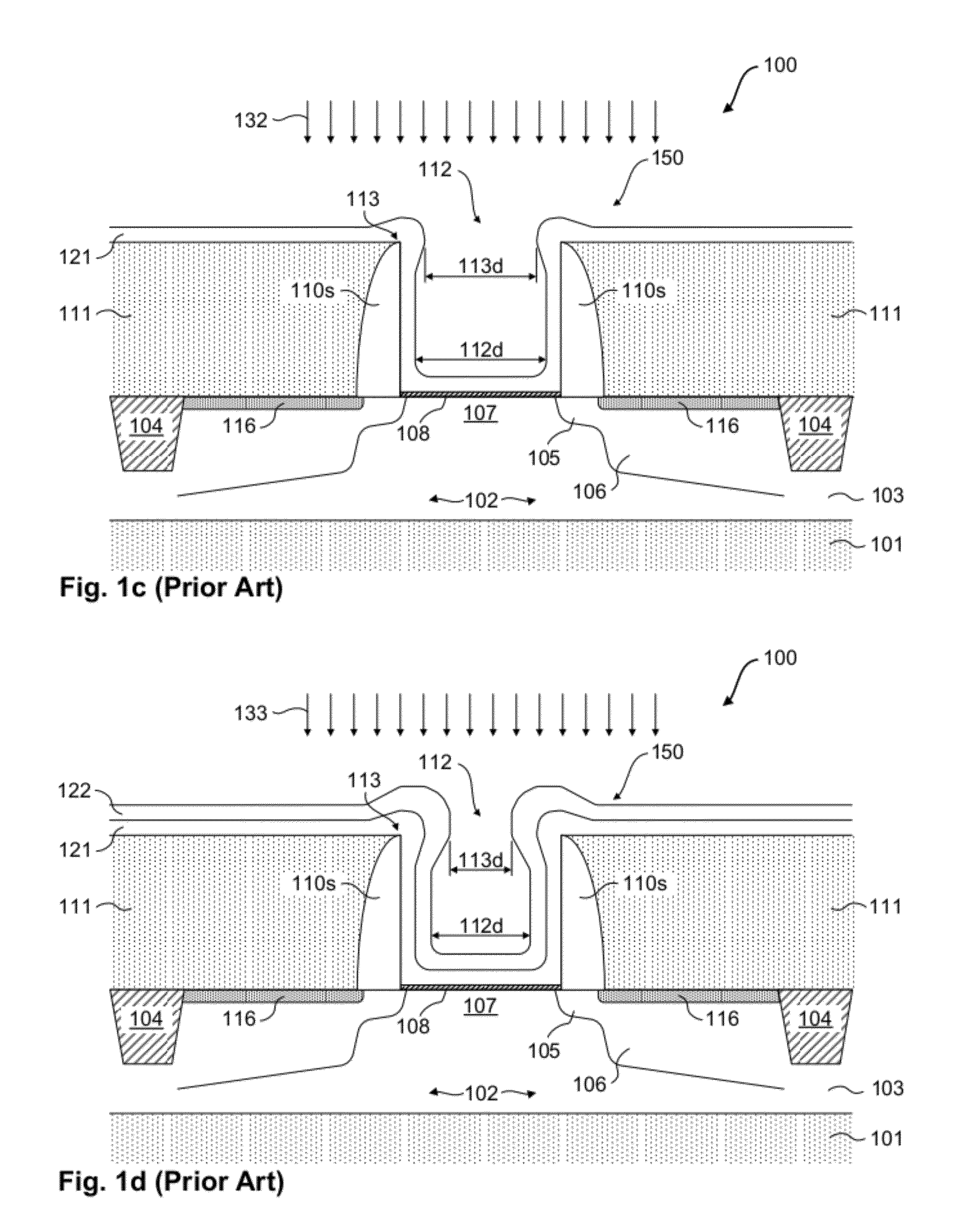 Filling Narrow Openings Using Ion Beam Etch