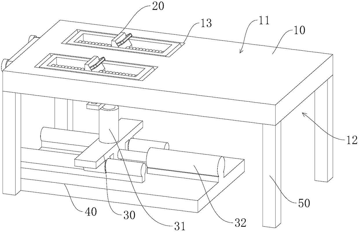 Leg healing training bed for orthopedics department