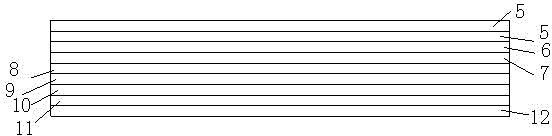 Restructured wooden floor and preparation method thereof