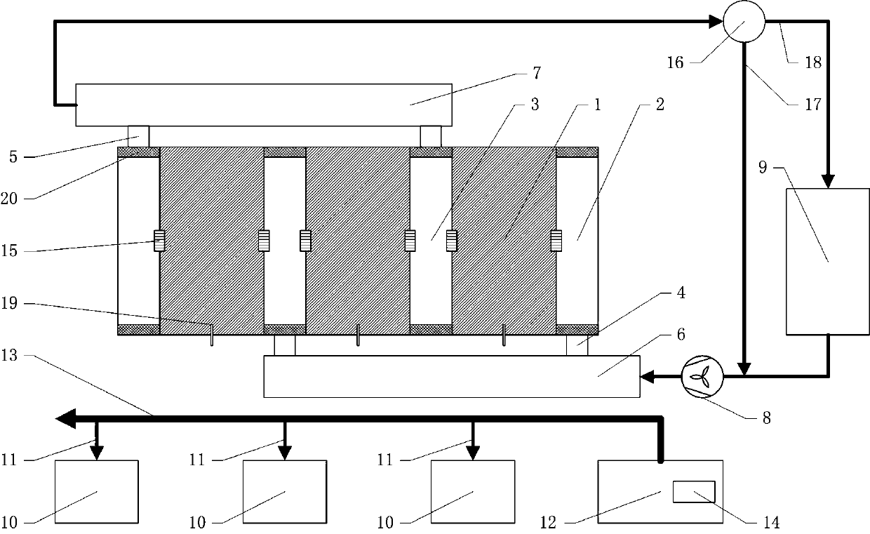 Unit plant and solid electric heat storage unit of combined structure