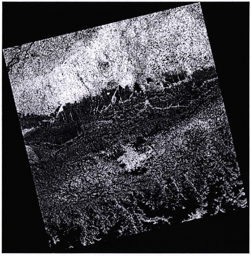 Landslide extraction method based on remote-sensing image and altitude data