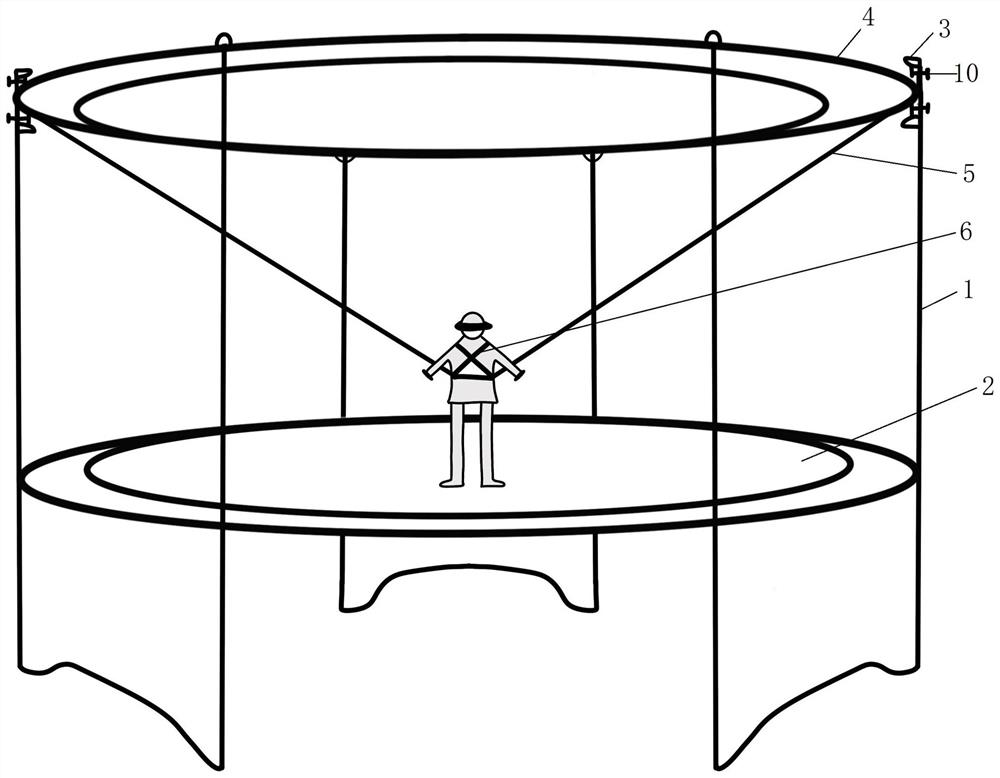 Full-degree-of-freedom motion virtual reality device