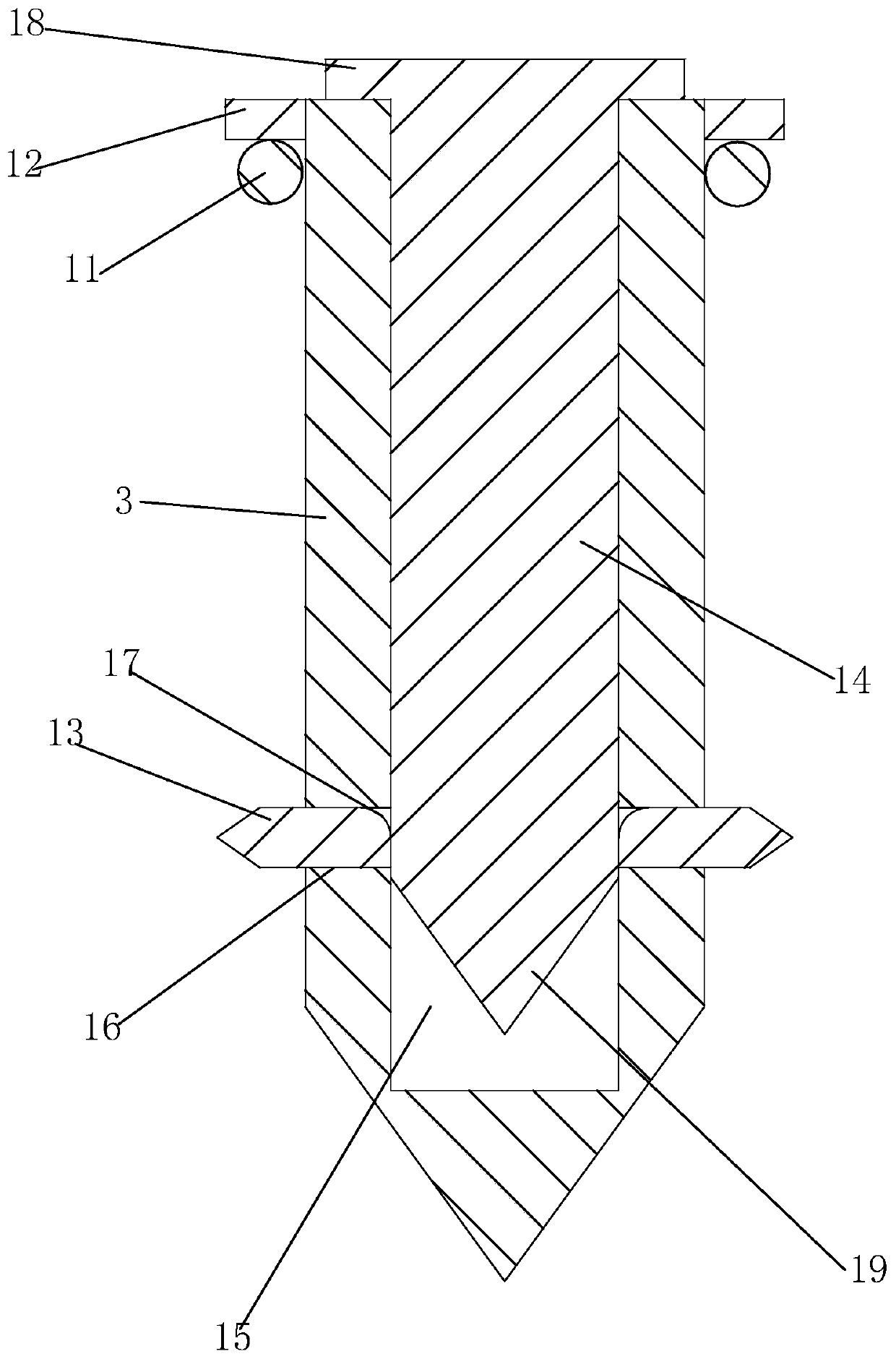 Side slope strengthening device for architectural and municipal civil engineering