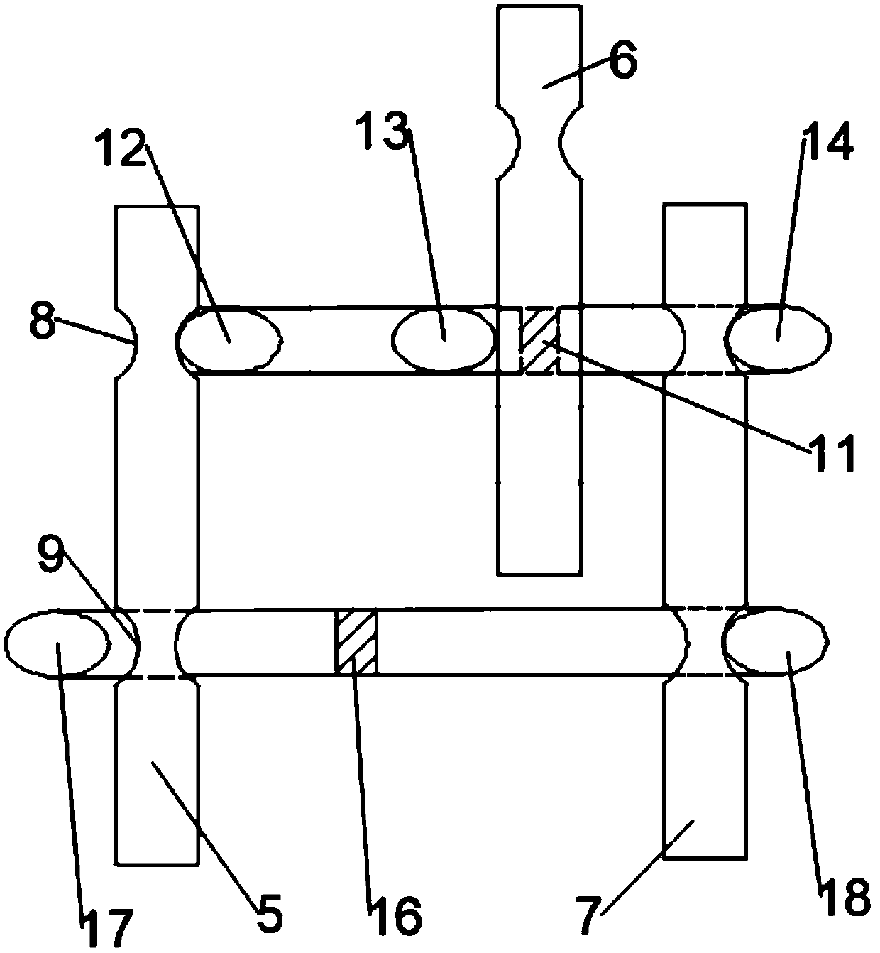 Gear interlocking device for automobile transmission