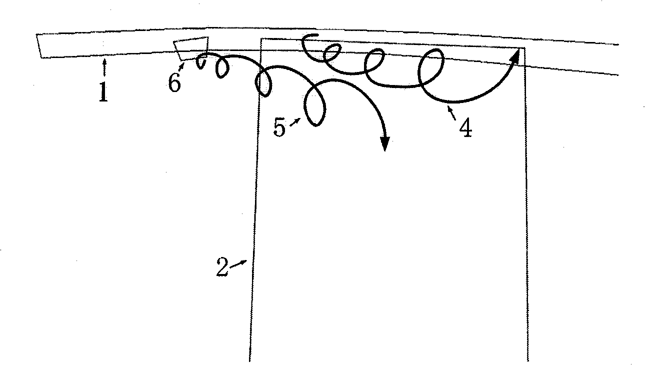 Method for controlling radial clearance leakage loss of turbomachine