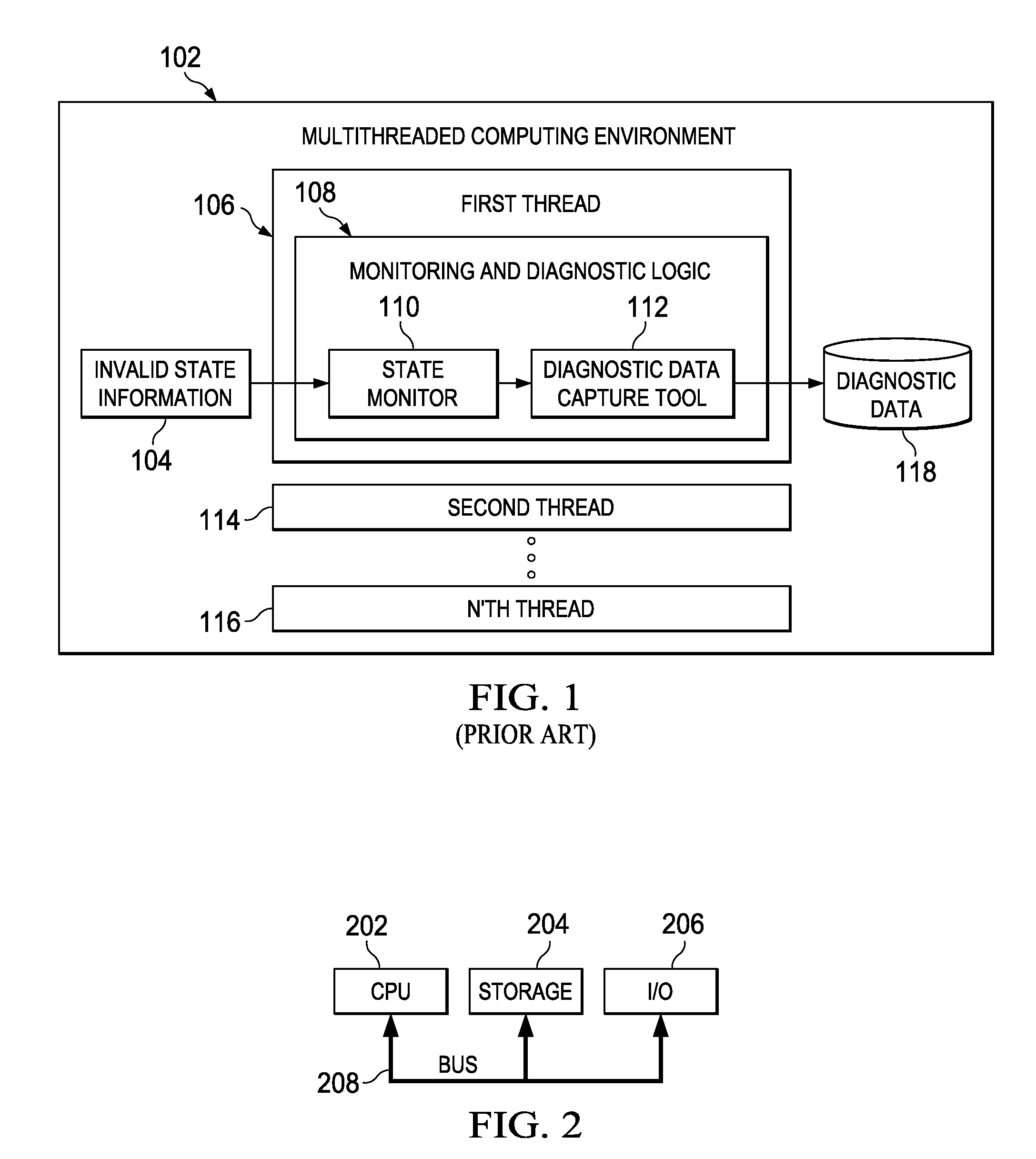 Diagnostic data capture in a computing environment