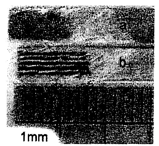 Connecting method of MgB* superconduction in strip shape