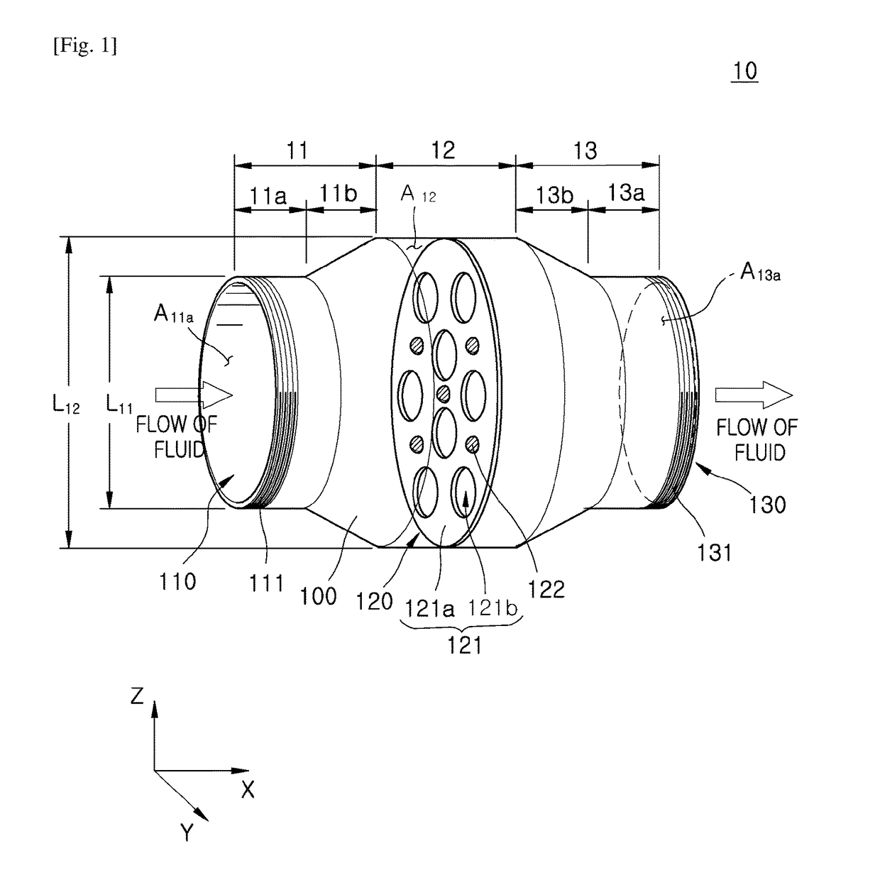 Tubular fluid purification apparatus