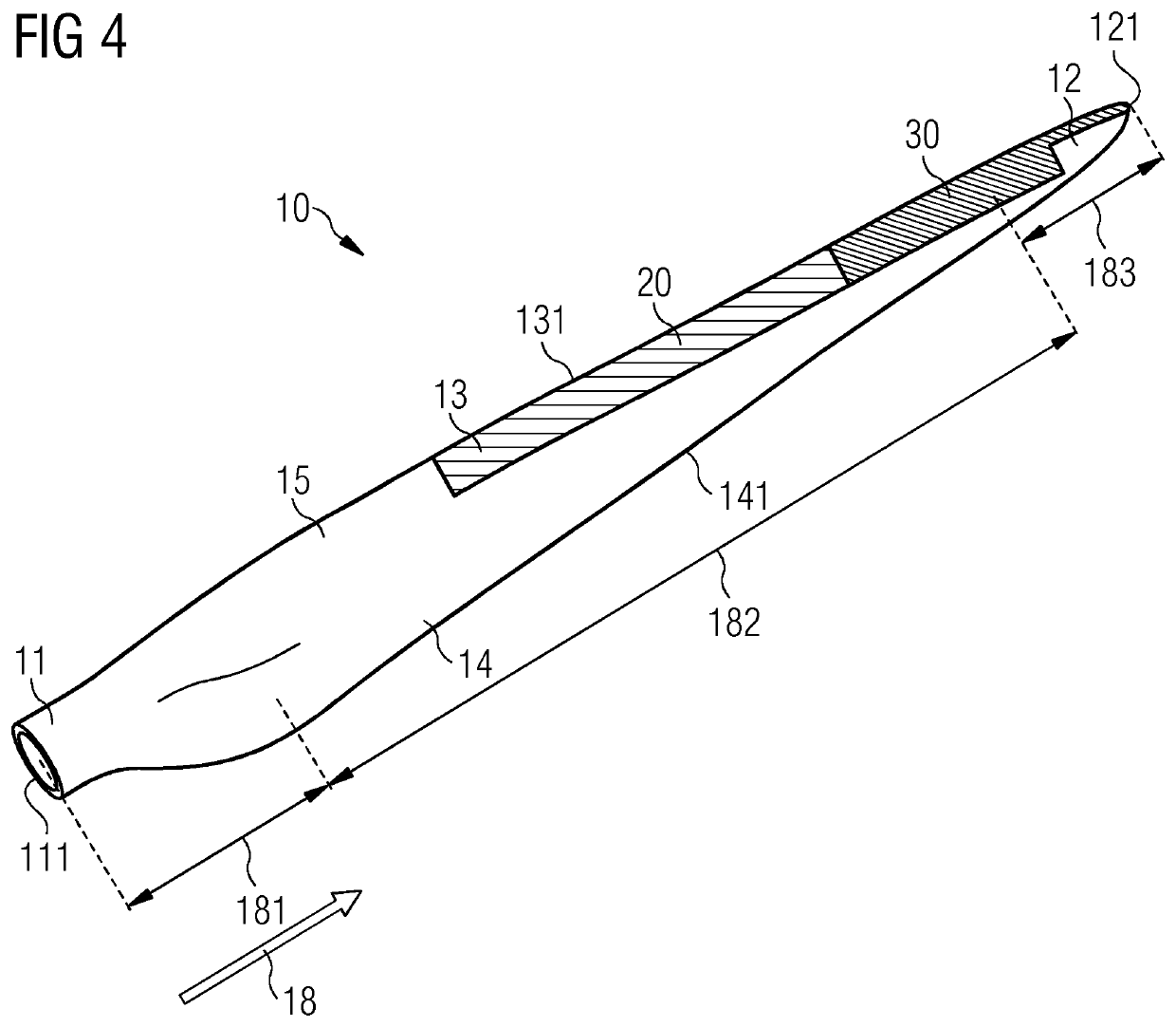 Insulation of a heating mat of a wind turbine blade