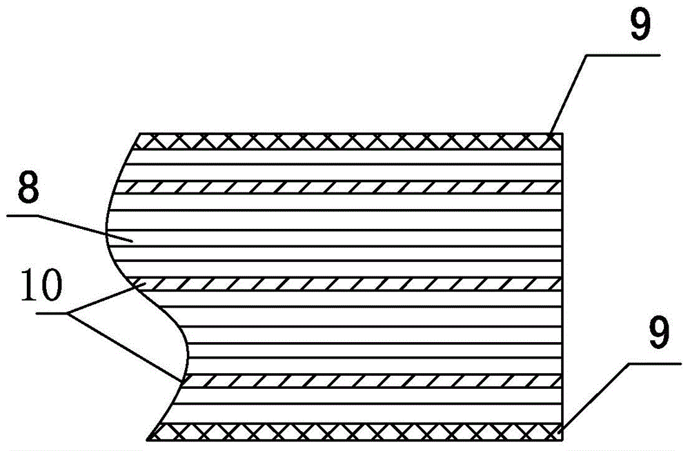 Production method of flat plate type VIP with groove and refrigerator applying flat plate type VIP