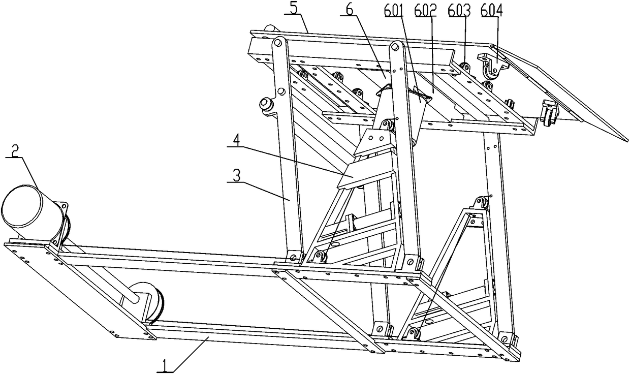 Rotary lifting parking device and operation method thereof