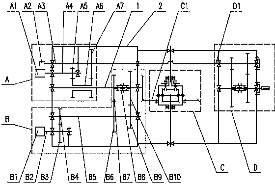 Integrated transmission case for battery powered tractor