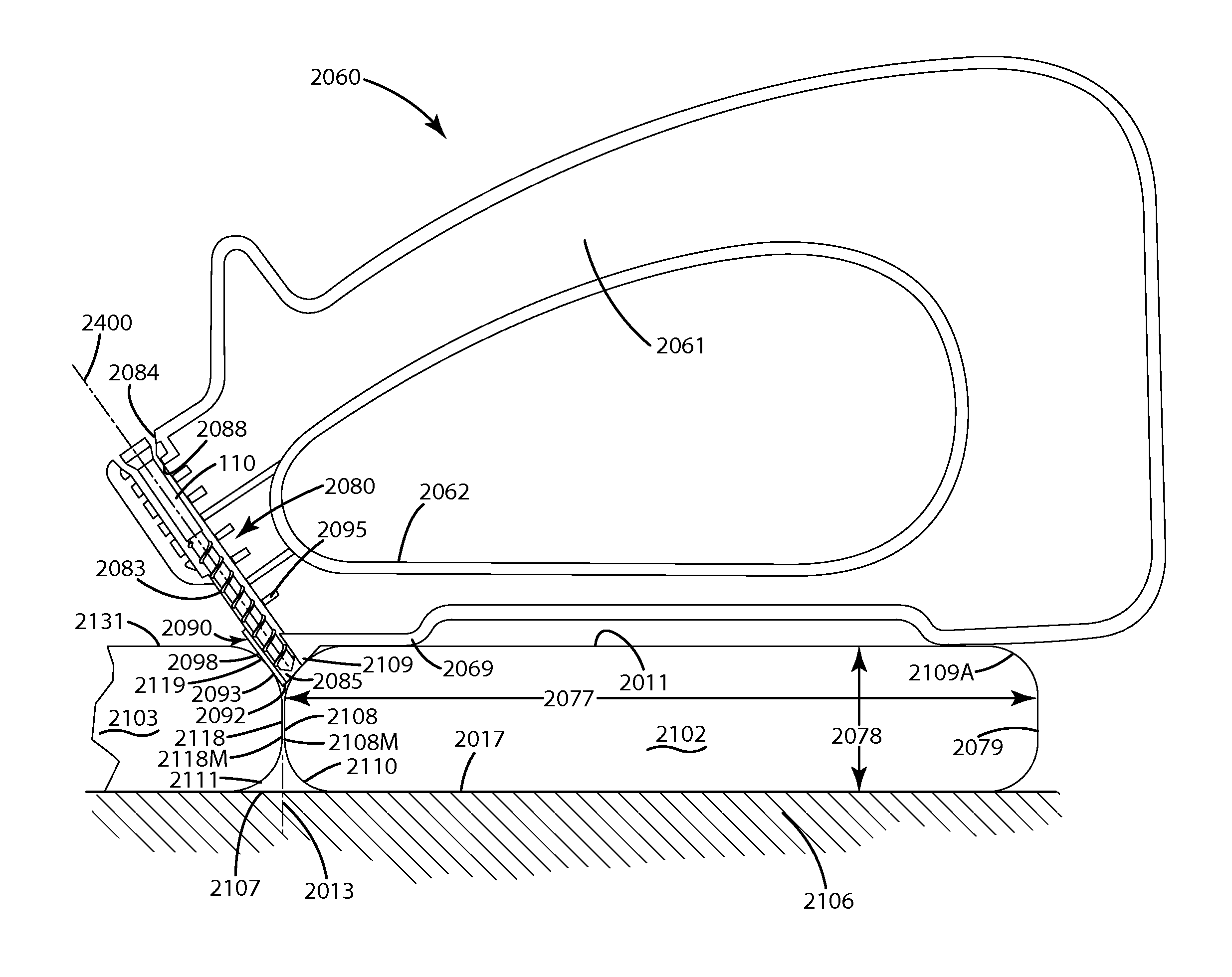 Fastener, installation tool and related method of use