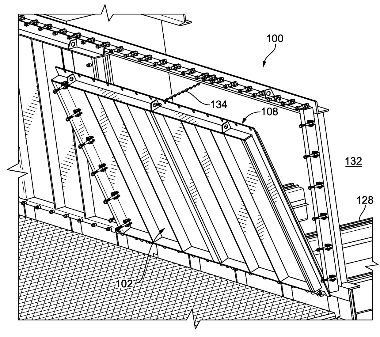 Selective catalytic reactor (SCR) door systems