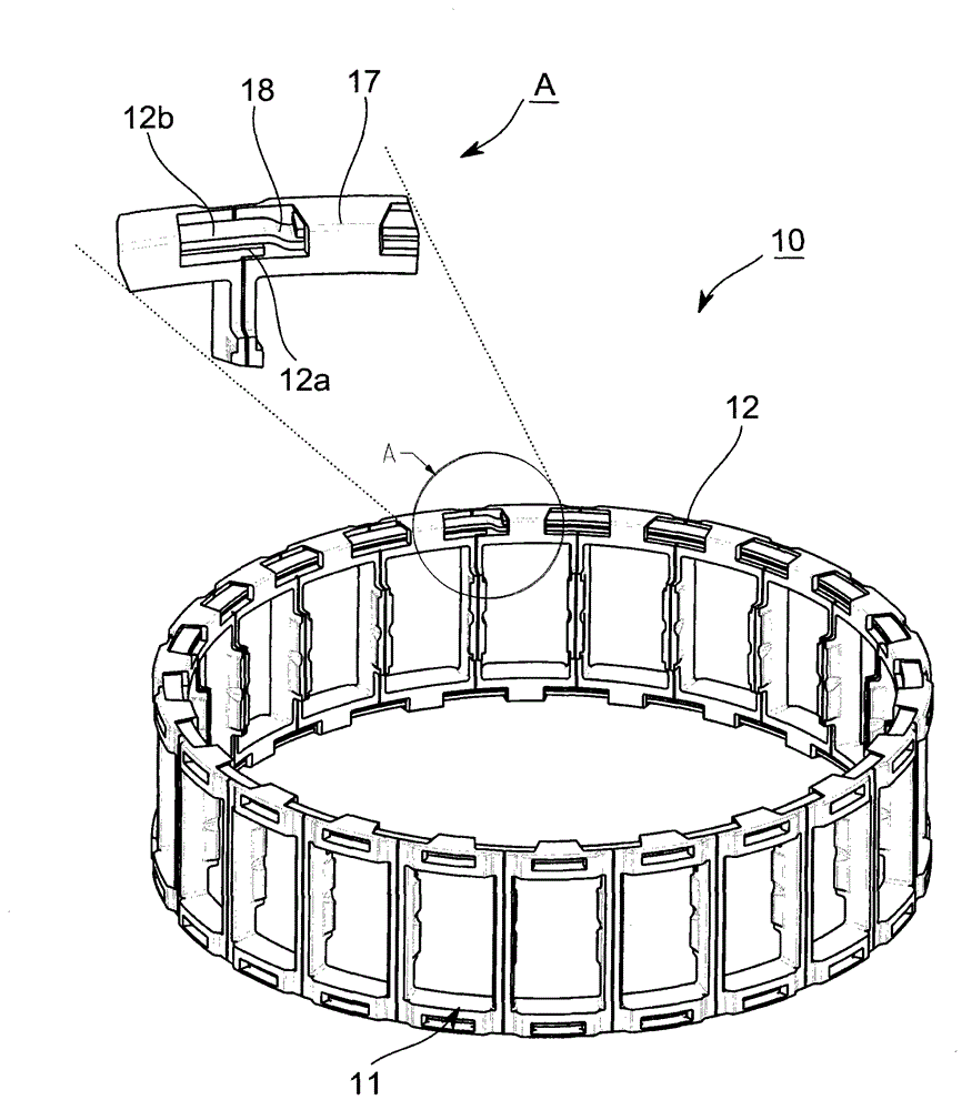 Bearing cage segment, bearing cage and method for manufacturing the same