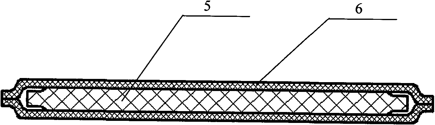 Mattress with temperature controlled by water