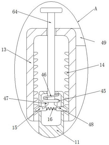 Precise drilling fixing device for arc-shaped surface of hardware product