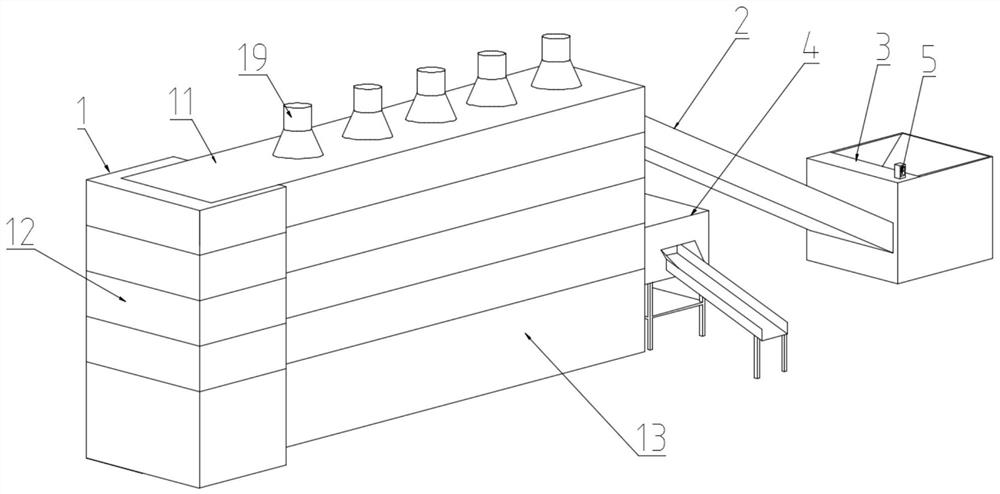 A planar far-infrared continuous sterilization dryer