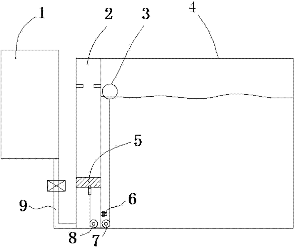 Quantitative paper pulp assistant feeding mechanism