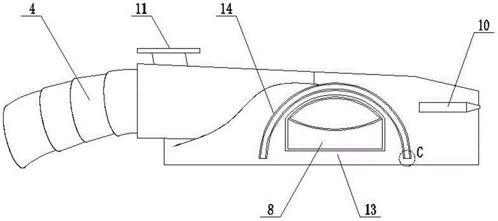 Gas wing airflow directional aircraft