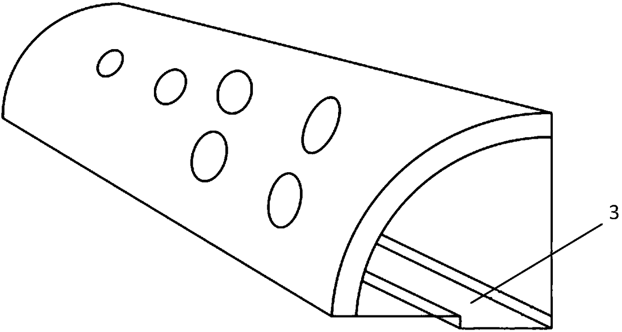 Wind-powered double reducing pipe type driven cooling system