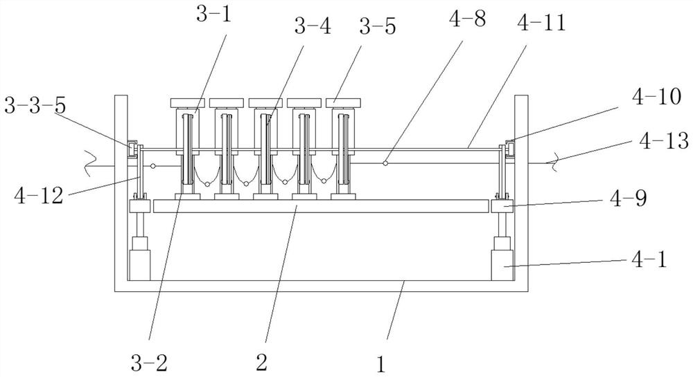 Vegetable and flower seedling raising device and seedling raising method for agricultural greenhouse