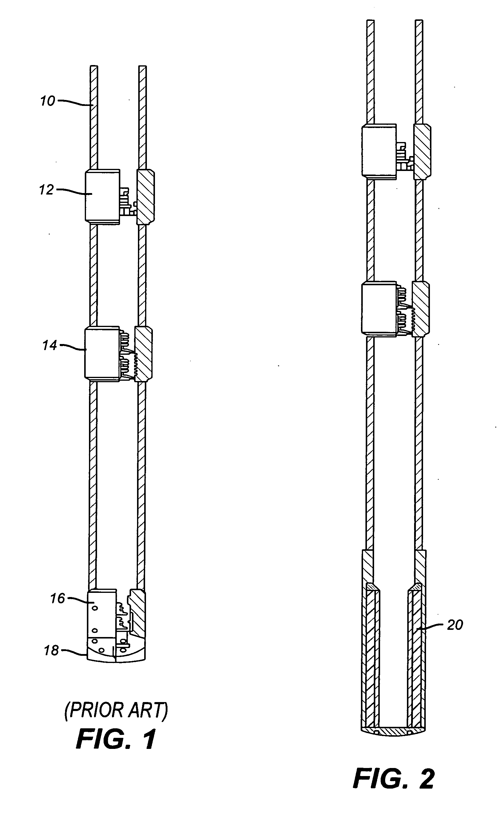 Shoe for expandable liner system