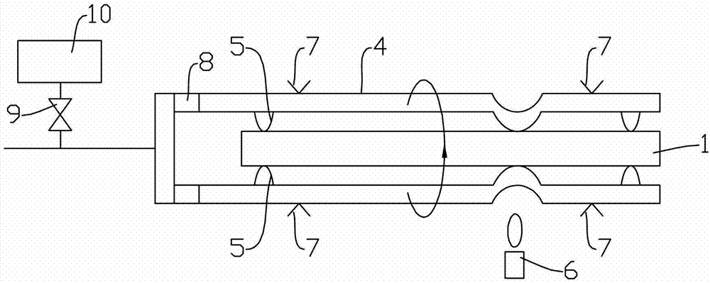 Method for manufacturing external coating layer of optical fiber preform rod through sleeve method