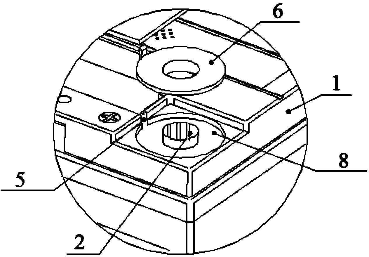 Storage battery cover structure