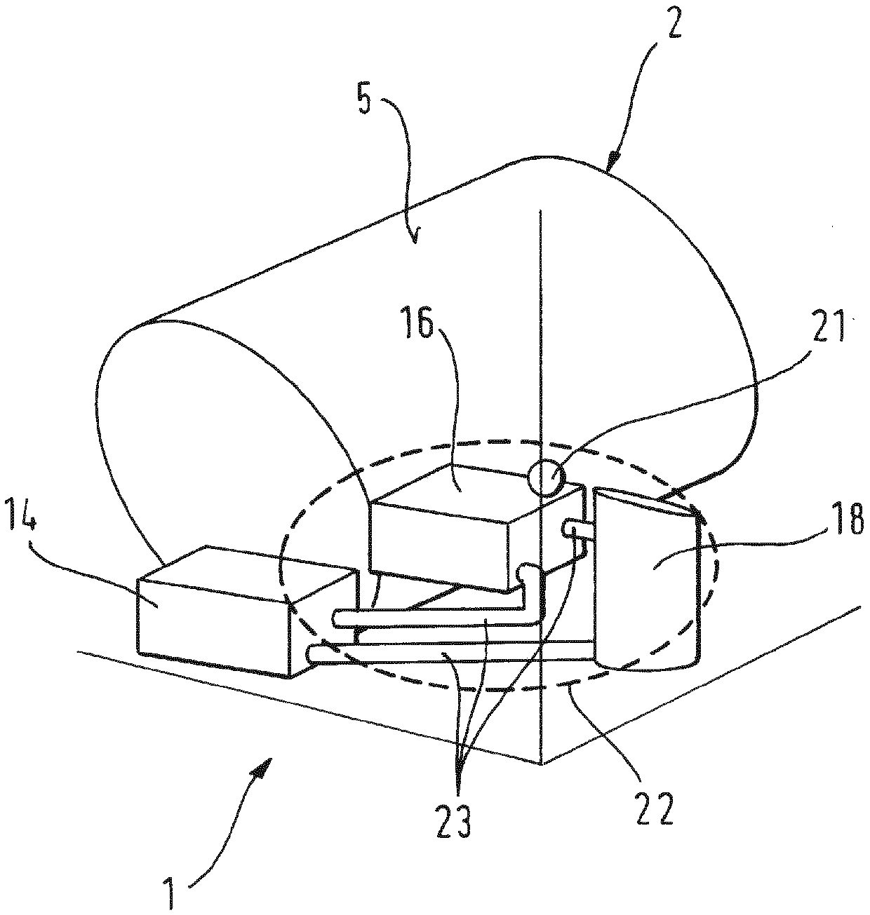 Condensing tumble dryer including temperature sensor and method of operation thereof