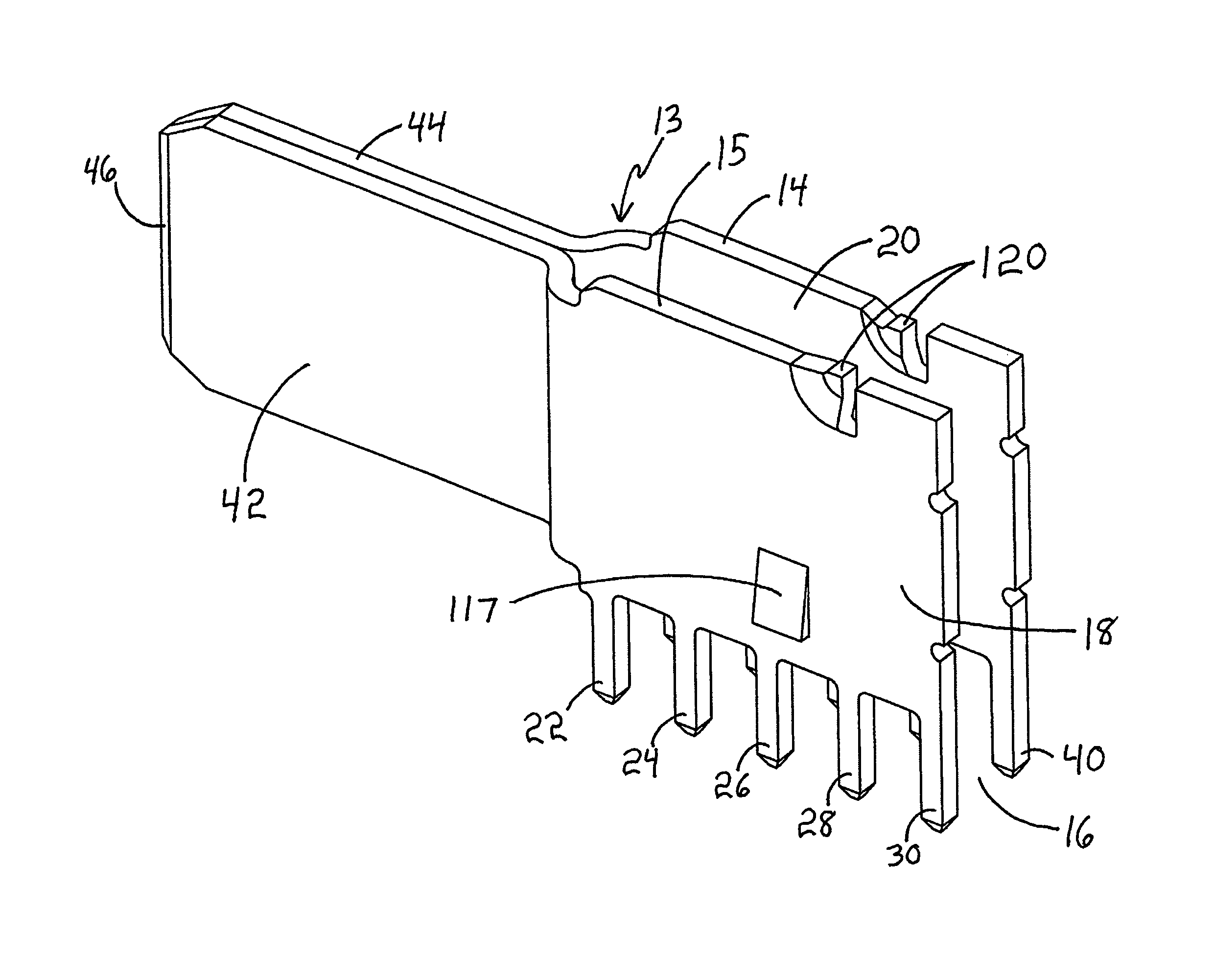 Low profile modular electrical connectors and systems